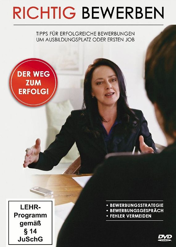 Richtig Bewerben - Der Weg zum Erfolg DVD