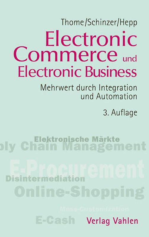 Electronic Commerce und Electronic Business