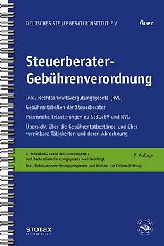 Steuerberatergebührenverordnung