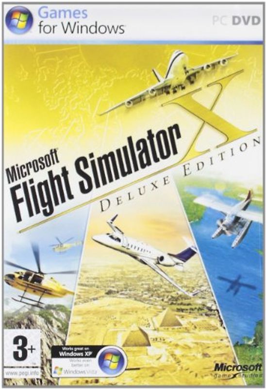 Flight Simulator X  [Deluxe Edition, Internationale Version] PC Spiele