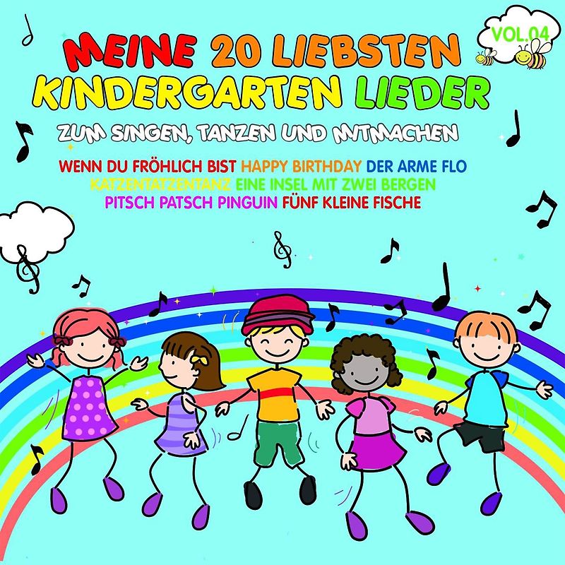 Meine 20 Liebsten Kindergarten Lieder Vol.4