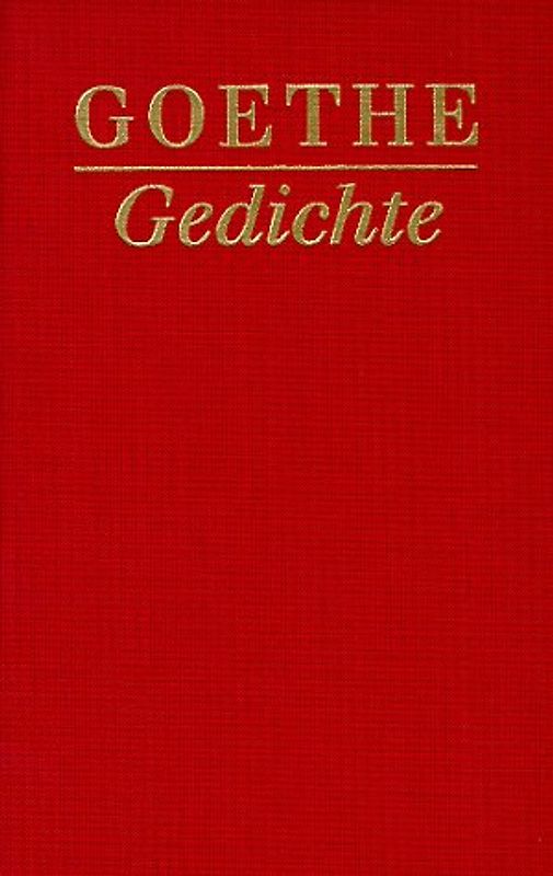 Gedichte. In zeitlicher Reihenfolge