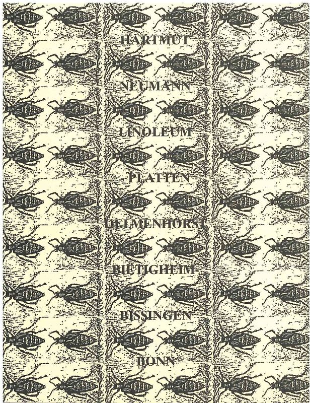 Hartmut Neumann. Linolplatten