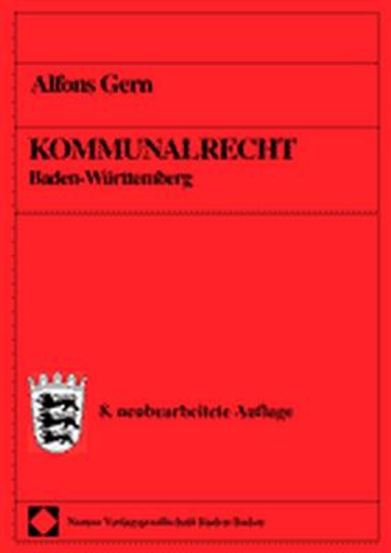 Kommunalrecht Baden-Württemberg