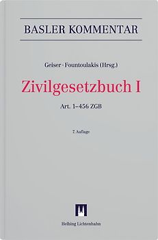 Zivilgesetzbuch I