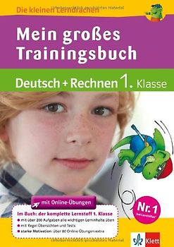 Mein großes Trainingsbuch Deutsch und Rechnen 1. Klasse