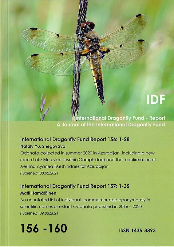 International Dragonfly Fund Report 156-160