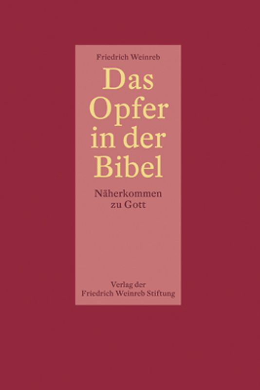 Das Opfer in der Bibel