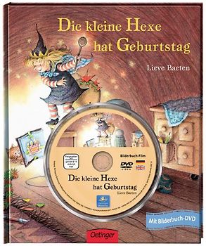 Die Kleine Hexe hat Geburtstag  Bilderbuch mit DVD