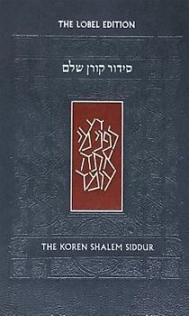 Koren Shalem Siddur with Tabs, Compact