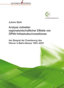 Analyse indirekter regionalwirtschaftlicher Effekte von ÖPNV-Infrastrukturinvestitionen