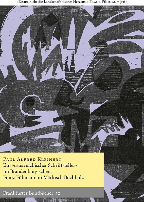 Ein „österreichischer Schriftsteller“ im Brandenburgischen