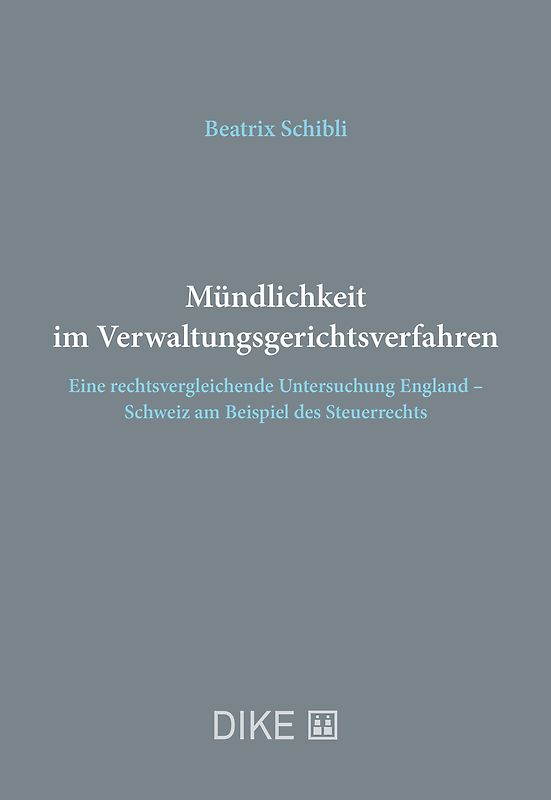 Mündlichkeit im Verwaltungsgerichtsverfahren