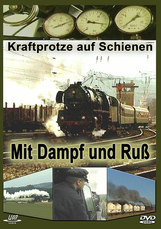 Mit Dampf und Ruß: Kraftprotze auf Schienen DVD
