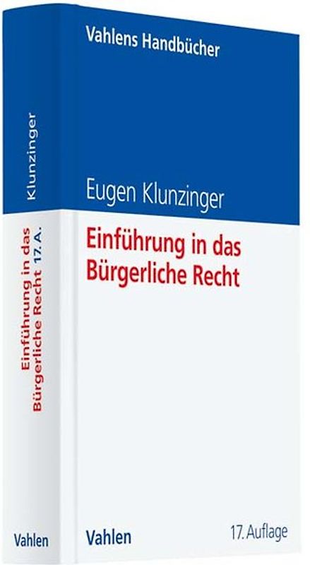 Einführung in das Bürgerliche Recht