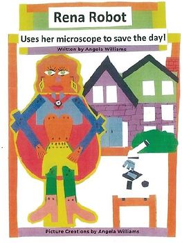 Rena Robot Uses Her Microscope to Save the Day!