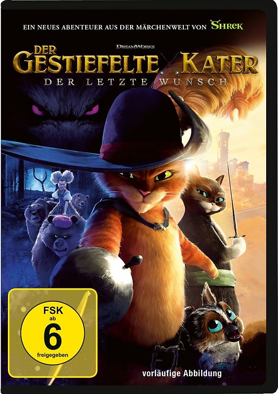Der gestiefelte Kater 2: Der letzte Wunsch DVD