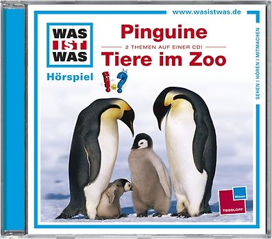 Was ist was Hörspiel-CD: Pinguine/ Tiere im Zoo