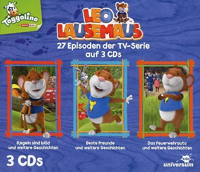 Leo Lausemaus - Leo Lausemaus Hörspielbox [3 Audio CDs]