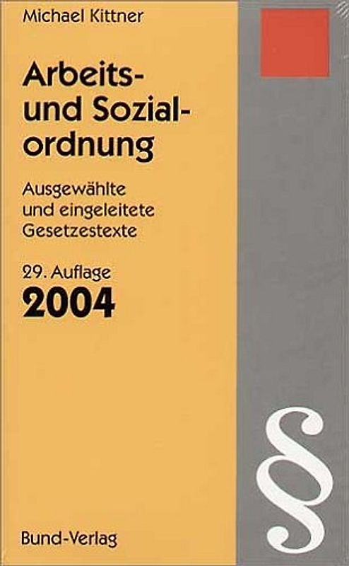 Arbeits- und Sozialordnung