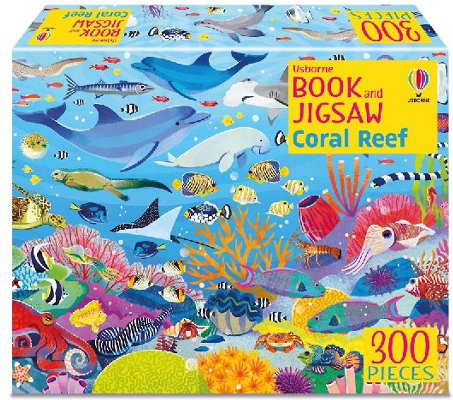 Usborne Book and Jigsaw Coral Reef