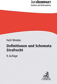 Definitionen und Schemata Strafrecht