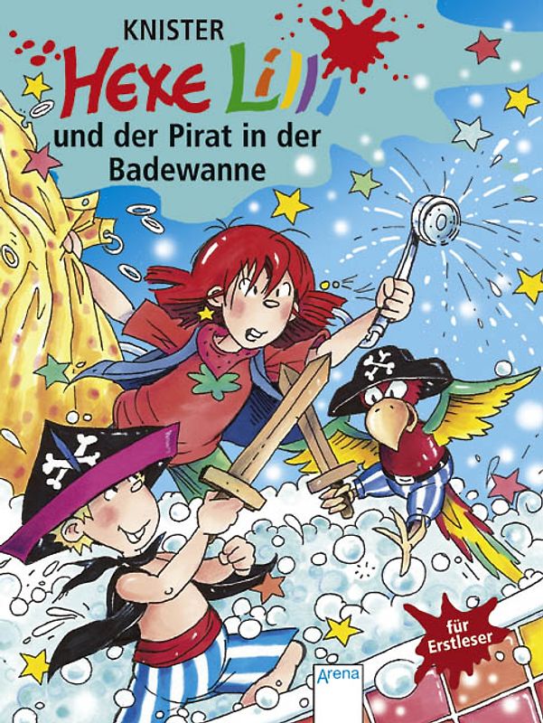 Hexe Lilli und der Pirat in der Badewanne