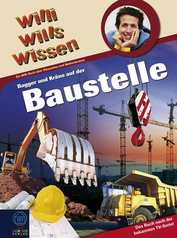 Bagger und Kräne auf der Baustelle