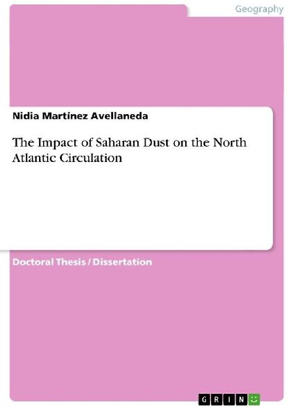 The Impact of Saharan Dust on the North Atlantic Circulation