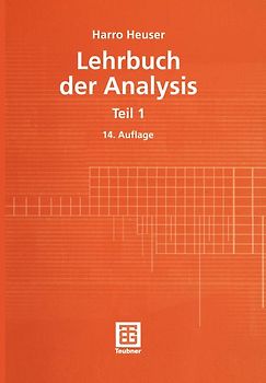Lehrbuch Analysis