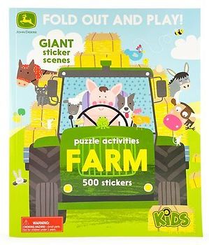 John Deere Kids Farm: 500 Stickers and Puzzle Activities