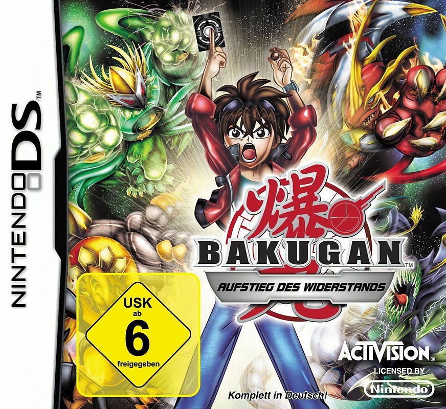 Bakugan: Rise of Resistance Nintendo DS