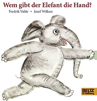 Wem gibt der Elefant die Hand?