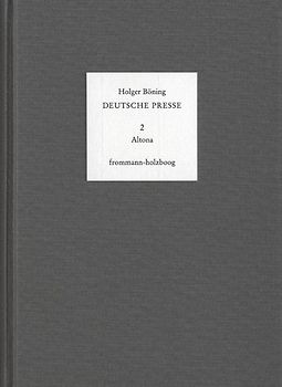 Deutsche Presse / Biobibliographische Handbücher zur Geschichte der deutschsprachigen periodischen Presse von den Anfängen bis 1815