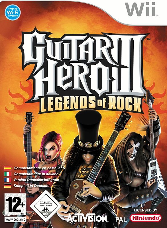 Guitar Hero III  - Legends of Rock [Software only] Nintendo Wii
