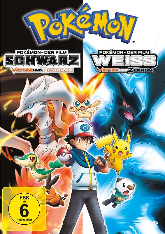 Pokémon - Der Film: Schwarz - Victini und Reshiram / Weiß - Victini und Zekrom [2 DVDs] DVD