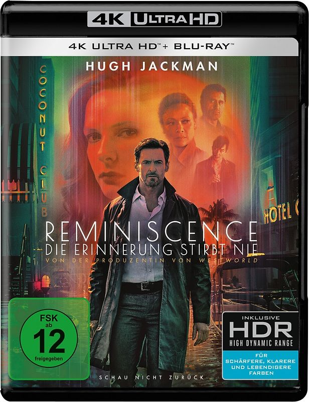 Reminiscence: Die Erinnerung stirbt nie [inkl. Blu-ray] 4K Ultra HD Blu-ray