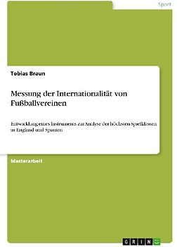 Messung der Internationalität von Fußballvereinen