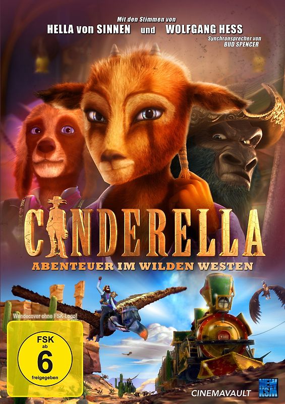 Cinderella - Abenteuer im Wilden Westen DVD