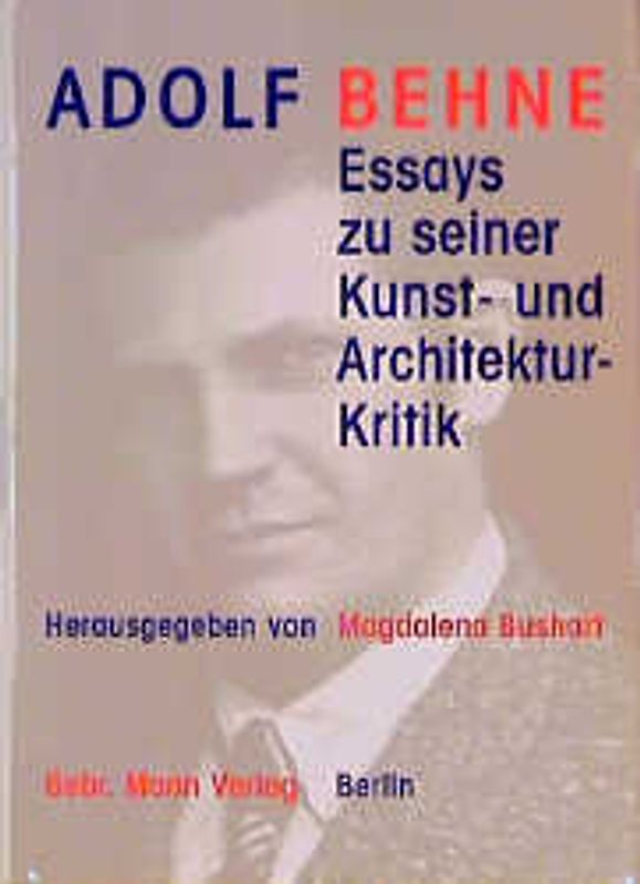 Essays zu seiner Kunst- und Architektur-Kritik