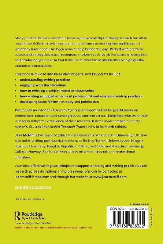 Writing Up Your Action Research Project