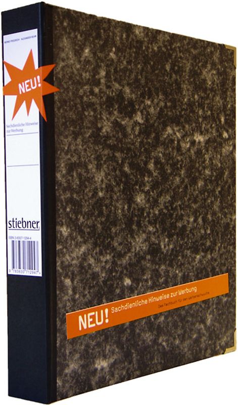 Neu! - Sachdienliche Hinweise zur Werbung