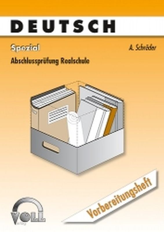 Deutsch Spezial. Vorbereitungsheft und getrenntes Lösungsheft