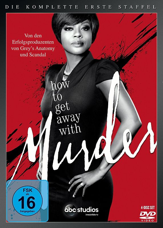 How to Get Away with Murder - Die komplette erste Staffel (4 Discs) DVD