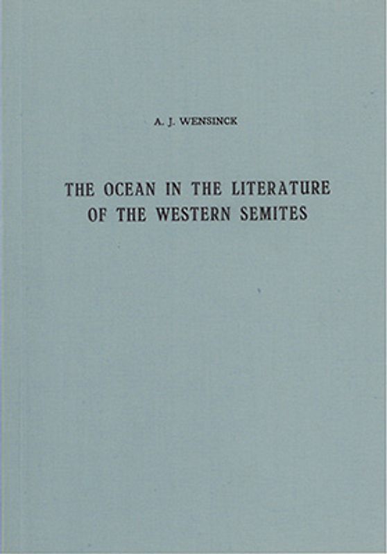 The ocean in the literature of the western semites