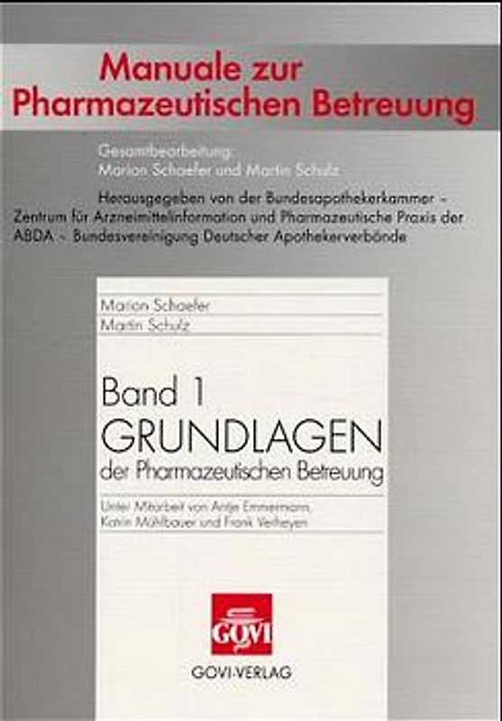 Grundlagen der Pharmazeutischen Betreuung