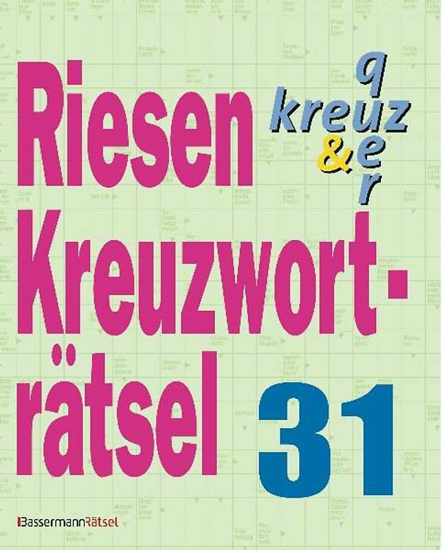 Riesen-Kreuzworträtsel 31