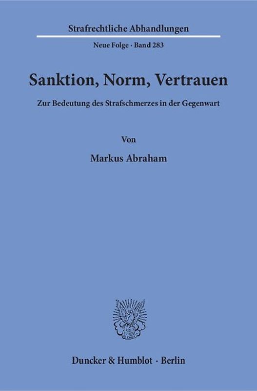 Sanktion, Norm, Vertrauen.