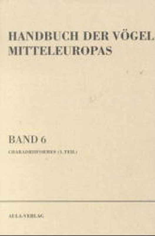 Handbuch der Vögel Mitteleuropas