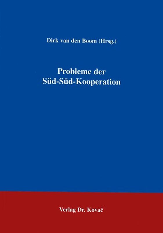 Probleme der Süd-Süd-Kooperation